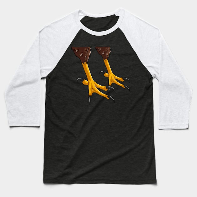 Eagle Birds Of Prey Claws Talons Nature Baseball T-Shirt by fromherotozero